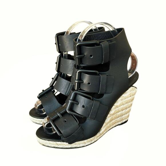 Alexander Wang Jo Espadrilles Women’s Black Size 37 - Picture 2 of 8